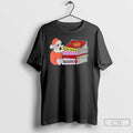 Classic Santa He Sees What Youve Been Reading Christmas T Shirts