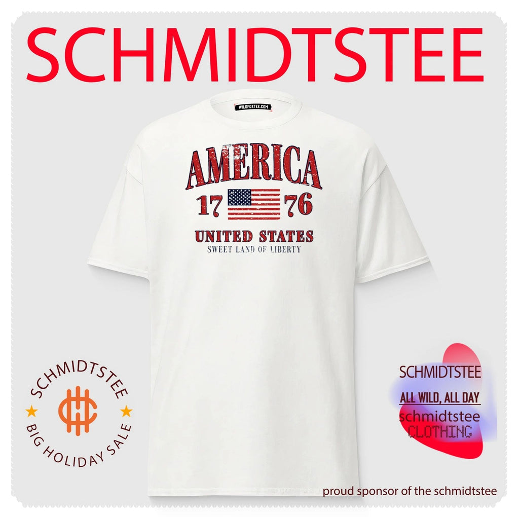 United States Sweet Land of Liberty America 4th of July Preppy Patriotic shirt