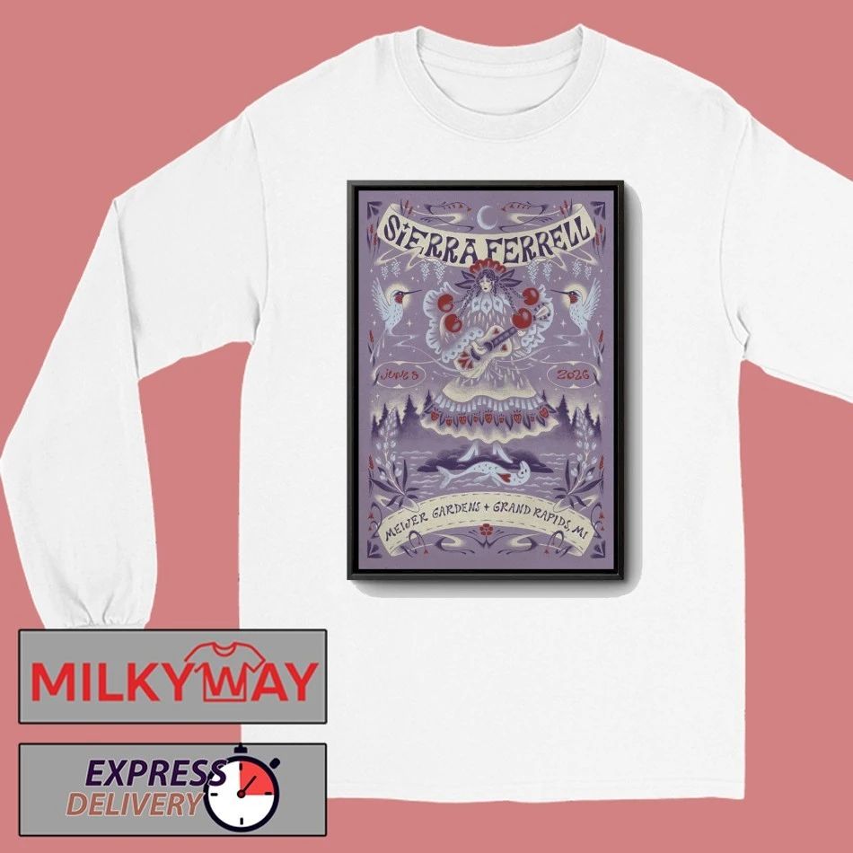 Sierra Ferrell Grand Rapids MI Tour On June 8 2026 Poster shirt