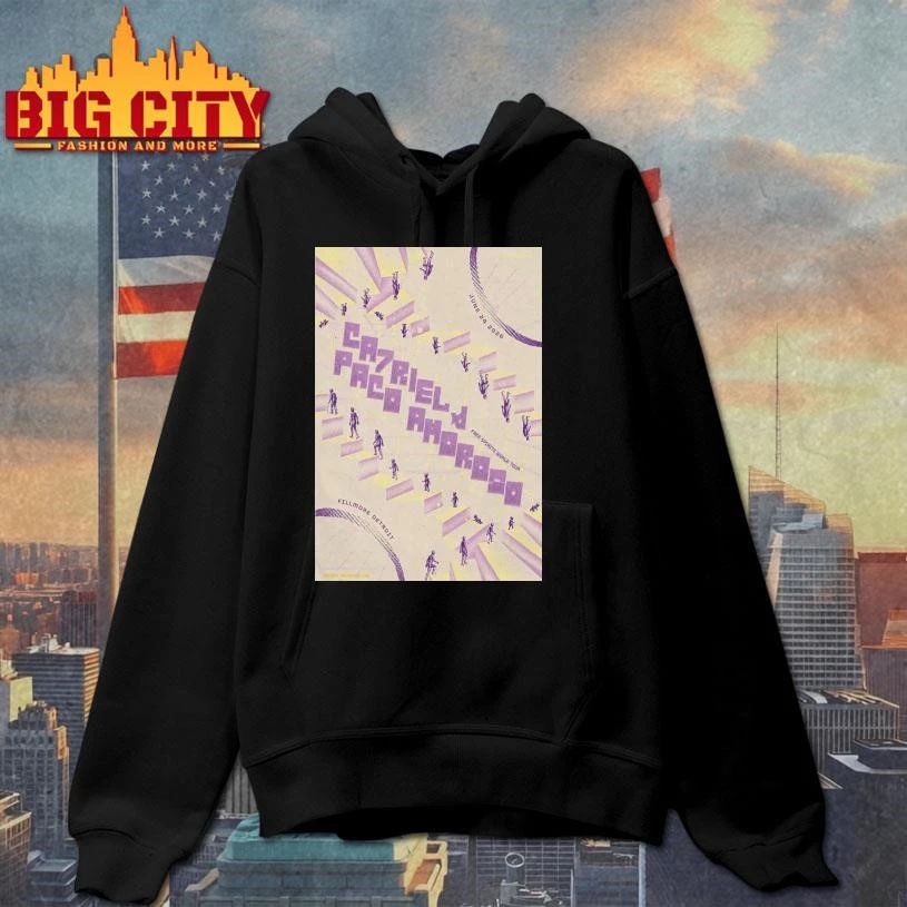 CA7RIEL And Paco Amoroso In Detroit MI On June 24 2026 Tour Poster Shirt