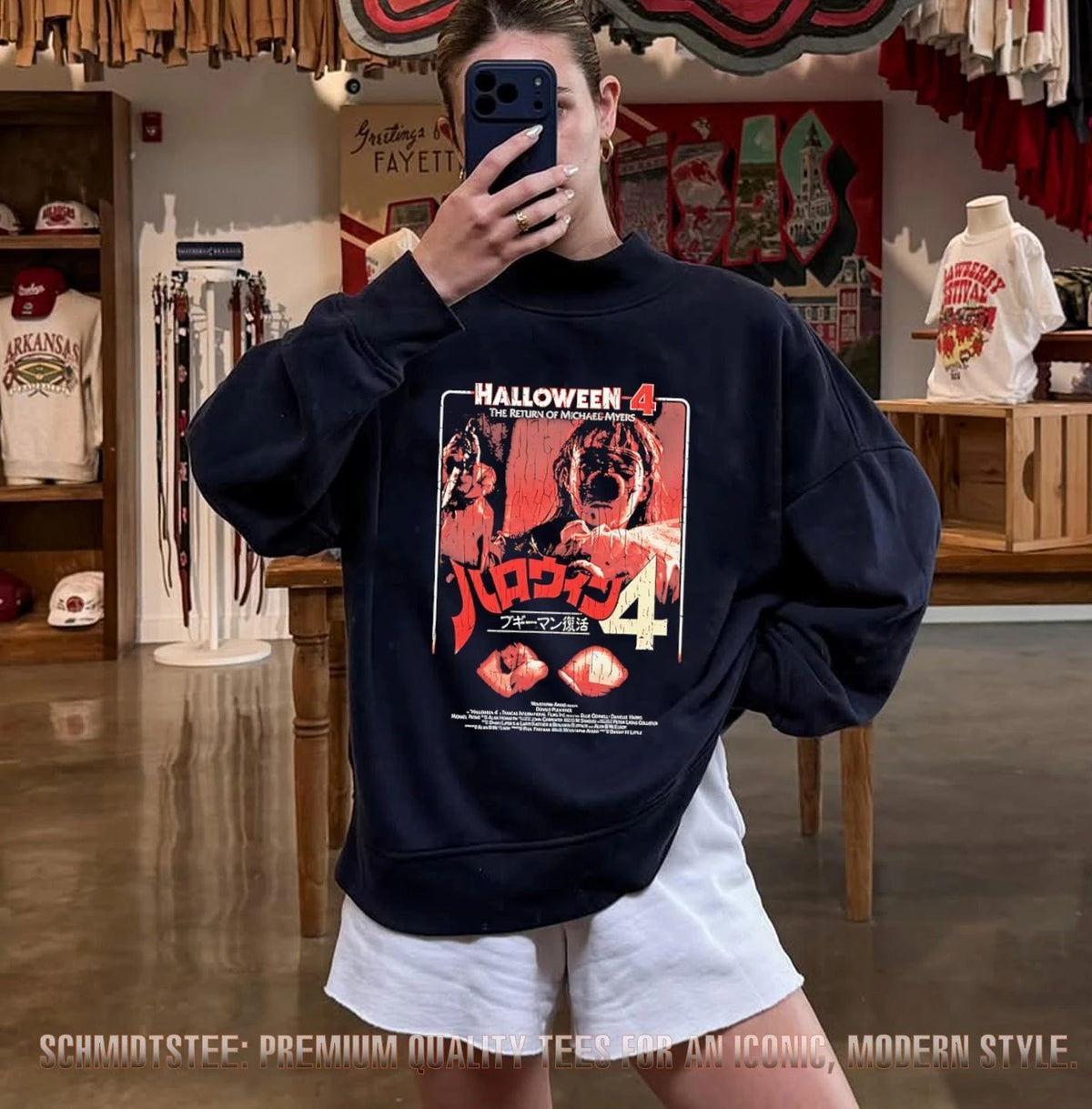 Halloween 4 the return of Michael Myers retro shirt