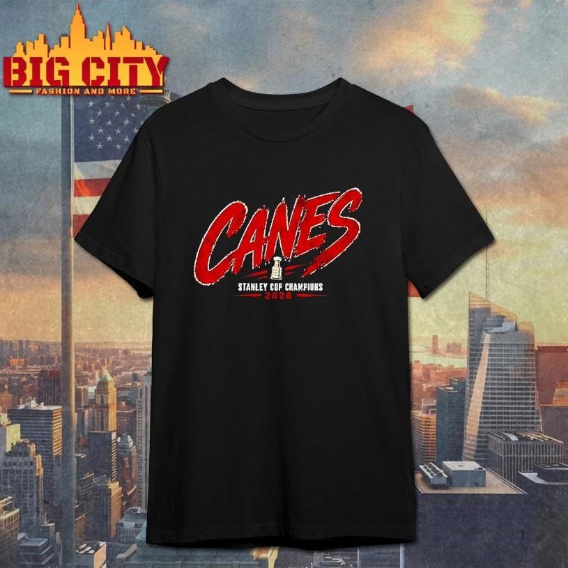 Canes Carolina Hurricanes Hockey Stanley Cup Champions 2026 Shirt