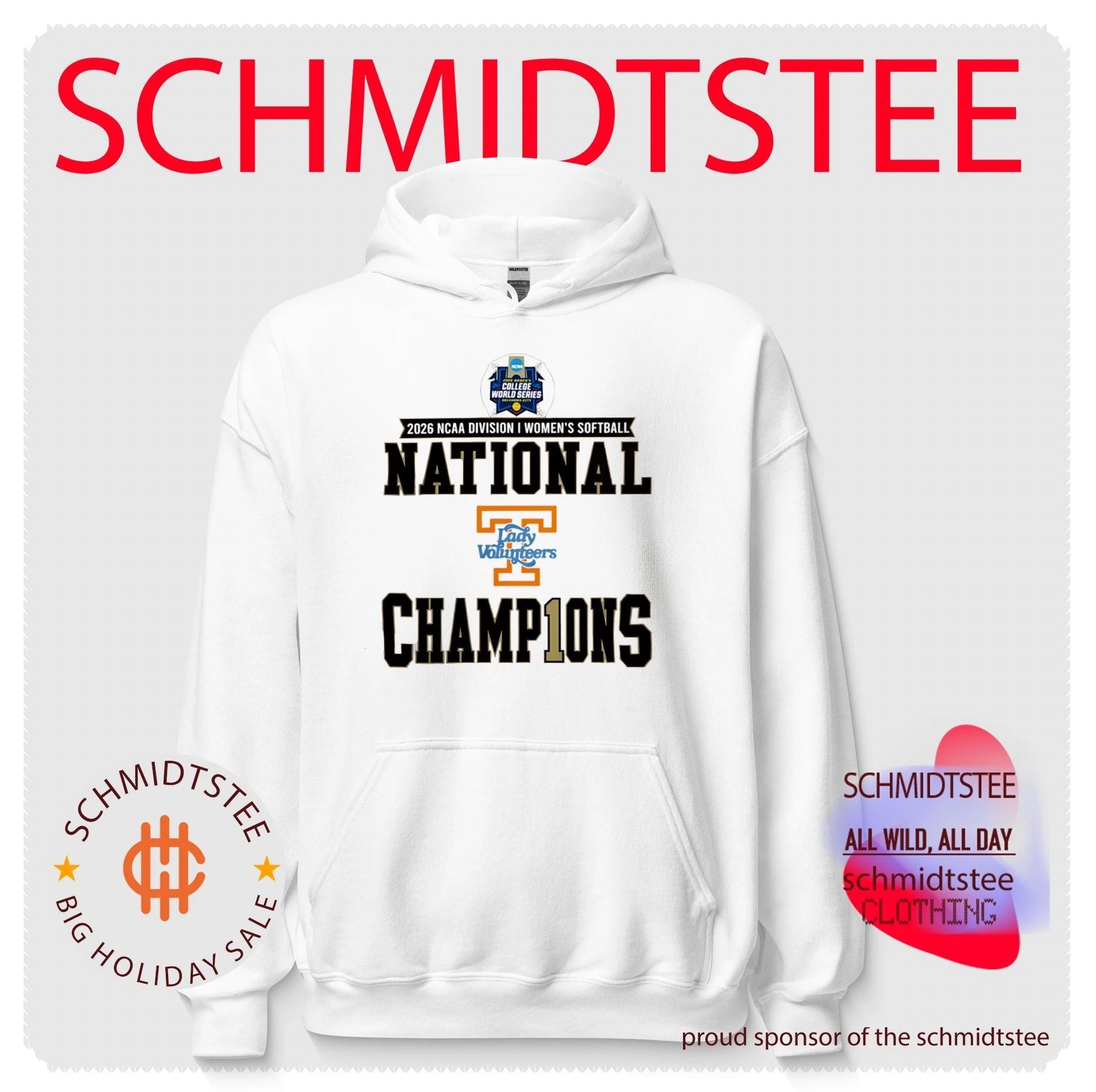 Tennessee Lady Vols 2026 NCAA Softball Women’s College World Series shirt