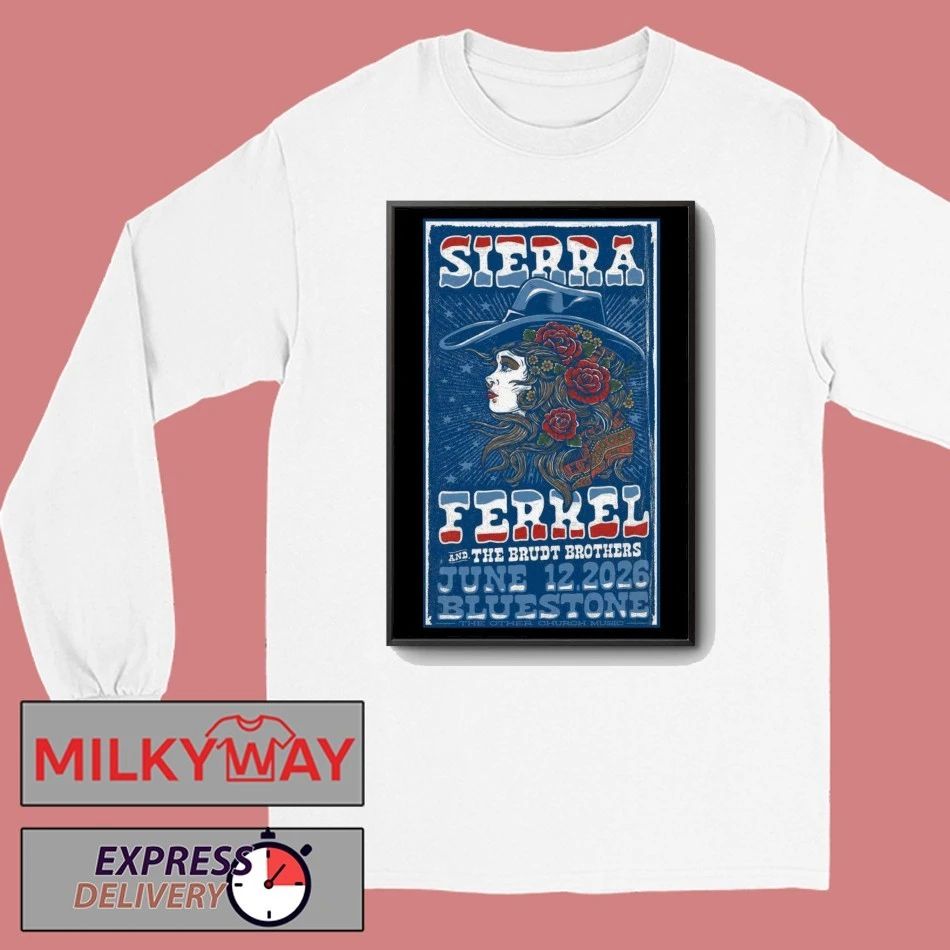 Sierra Ferrell June 12 2026 The Bluestone in Columbus, Ohio Poster shirt