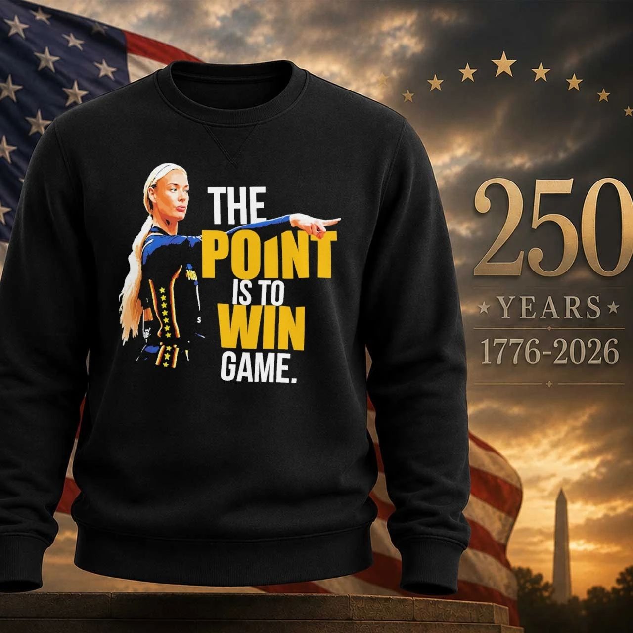 The point is to win game Sophie Cunningham Point God shirt