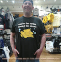 Maybe the turtles needed the straws illustration shirt