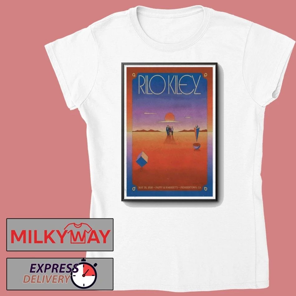 Poster 2026 May 20 Rilo Kiley Pioneertown TOUR shirt