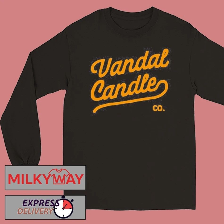 2026 Vandal Candle Co Logo Black TOUR shirt