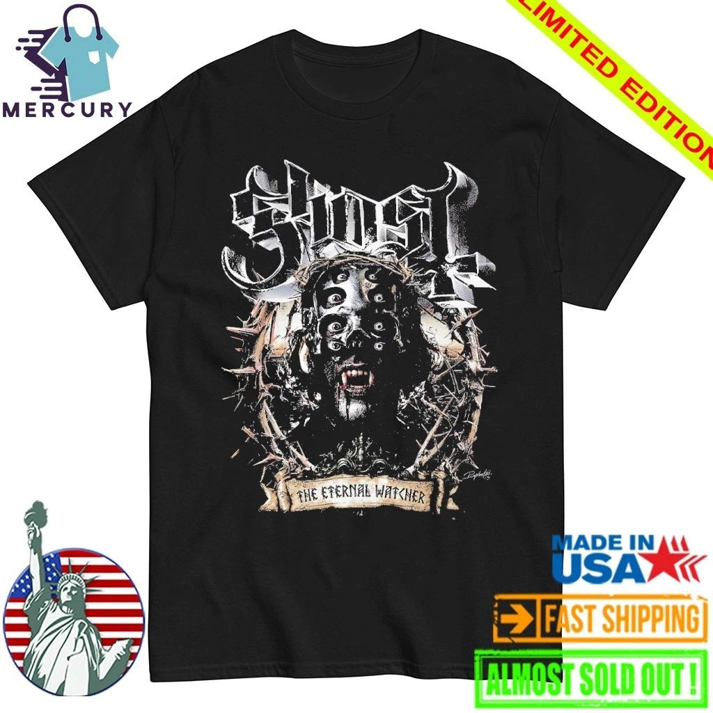Ghost The Eternal Watcher Papa Perpetua Watchful Eyes Shirt