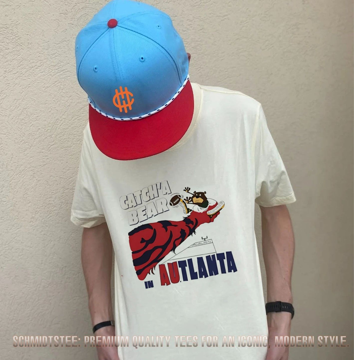 Auburn Tigers Catch’a Bear in Autlanta illustration shirt