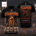 New York Knicks 2026 Eastern Conference Champions Commemorative 3D T-Shirt