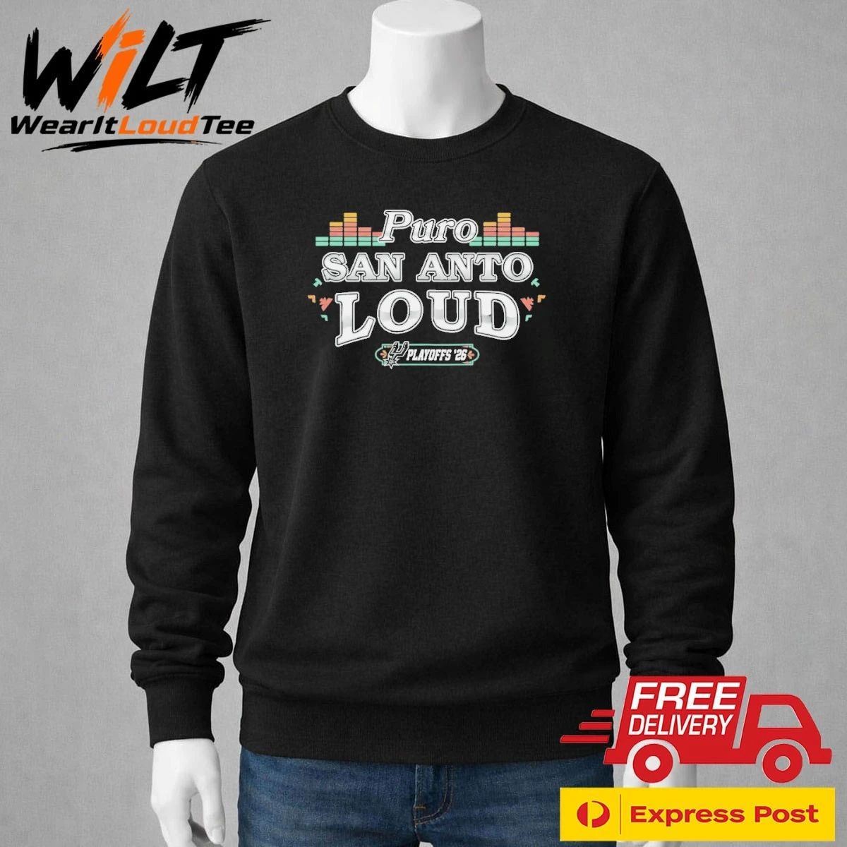 Puro San Anto Loud Playoffs Shirt