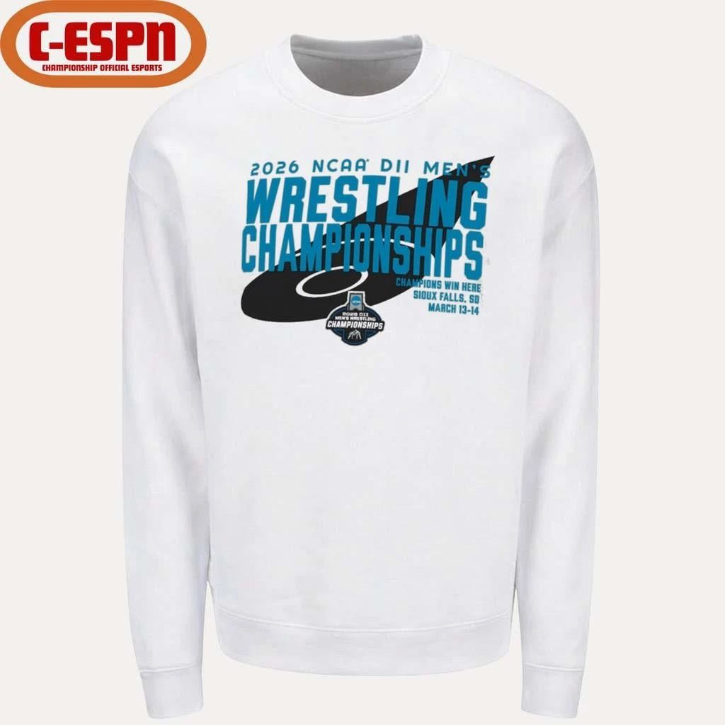 2026 NCAA DII Men’s Wrestling Championships March 13-14 Shirt