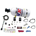 Single Nozzle Nitrous Kit w/10lb Bottle For Dodge EFI Race