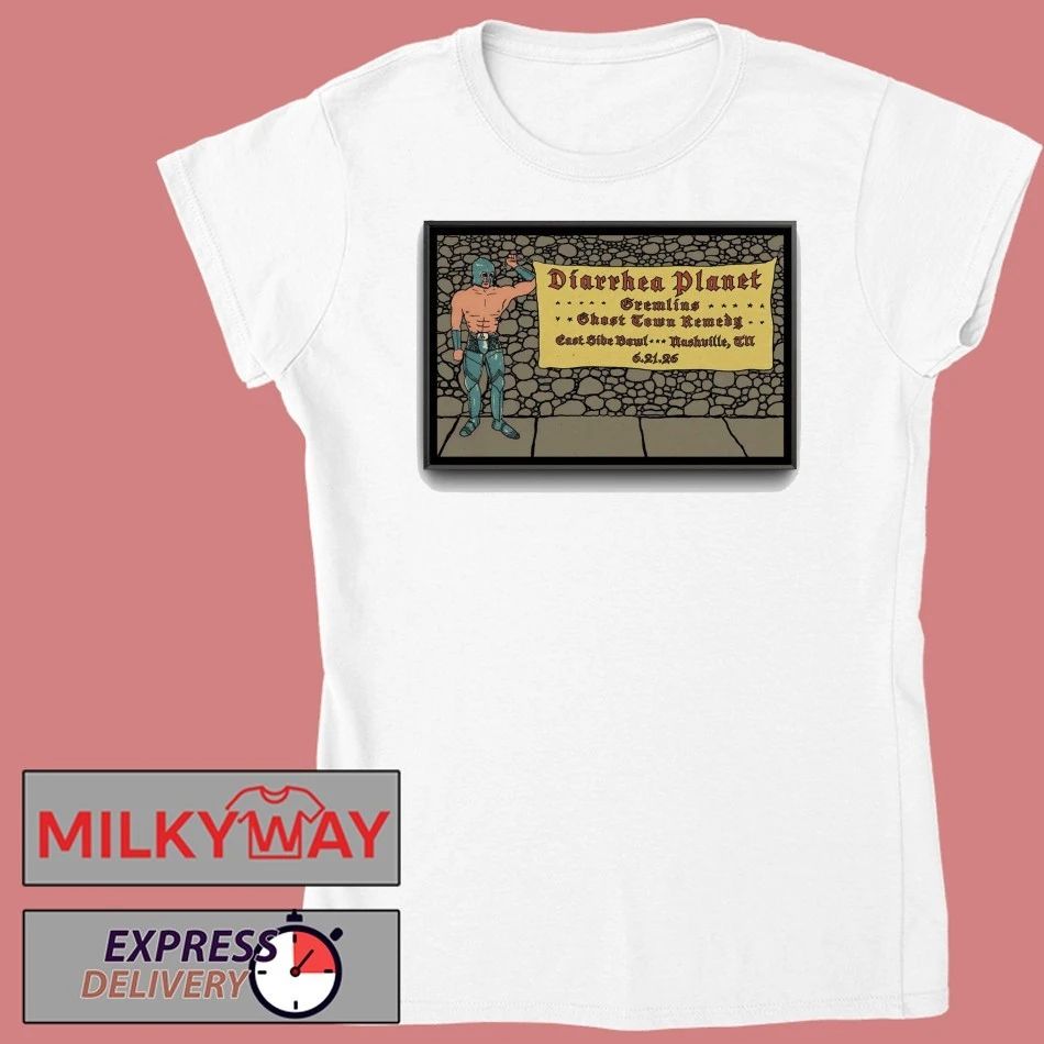 DIARRHEA PLANET 6 21 2026 Nashville TN Poster shirt