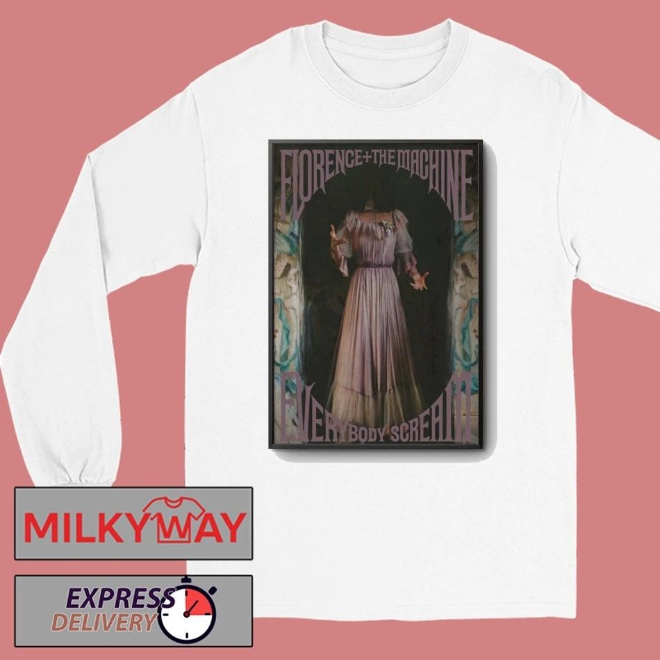 TOUR Headless Lady Poster 2026 Florence + The Machine Everybody Scream shirt