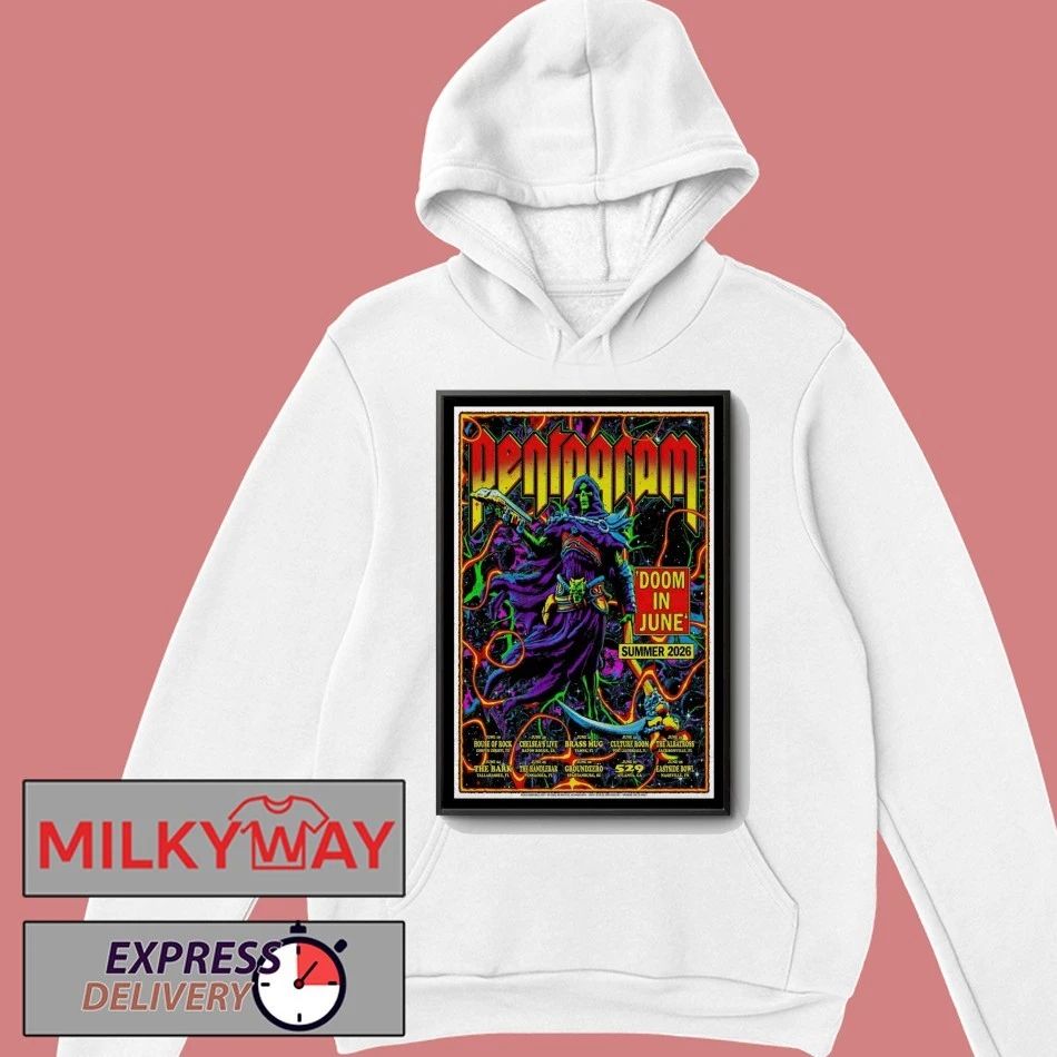 Pentagram Doom in June Summer 2026 Poster shirt