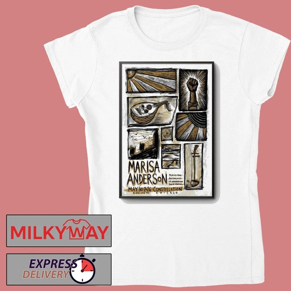 Marisa Anderson Comrade in Chicago IL May 30 2026 Poster shirt