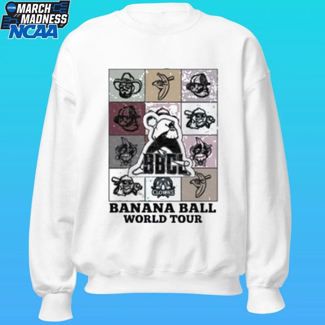 2026 Savannah Bananas Banana Ball World Tour Shirt