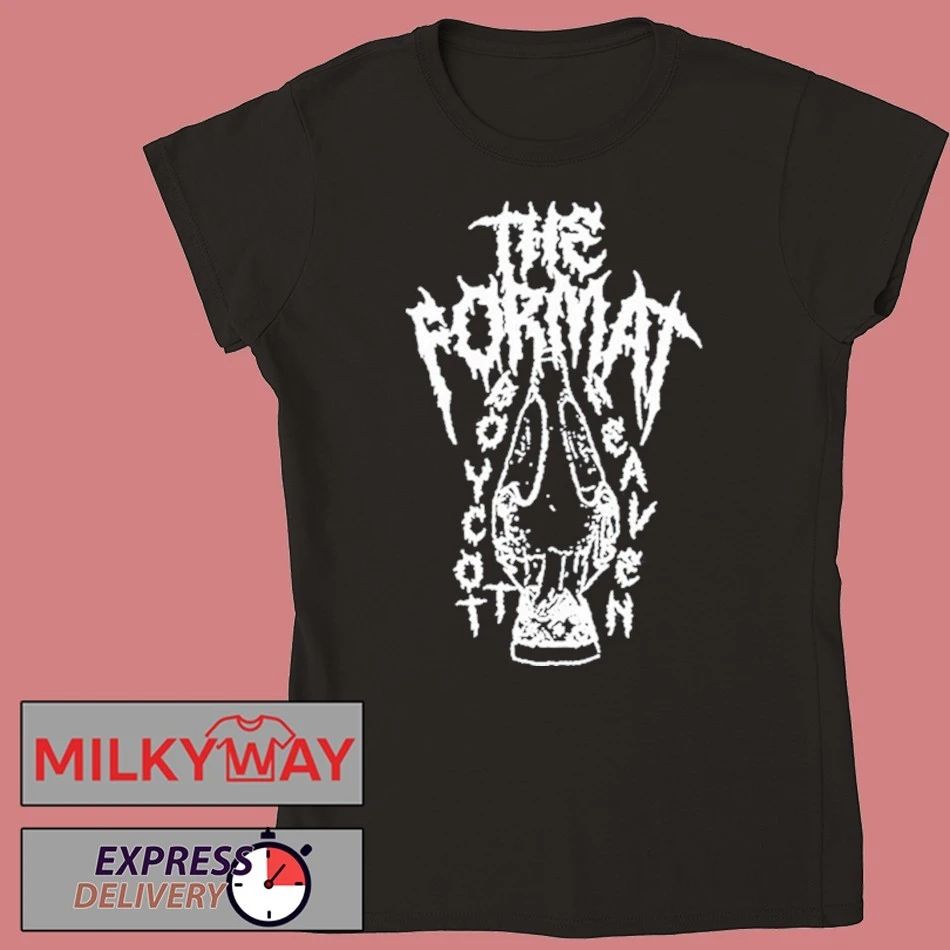 The Format Metal Navy Blue T-Shirt