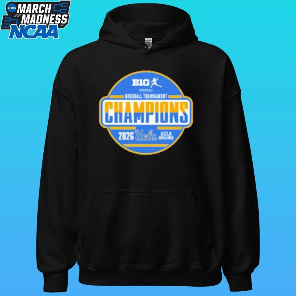 Ucla Bruins 2026 Big Ten Baseball Conference Tournament Champions Locker Room Shirt