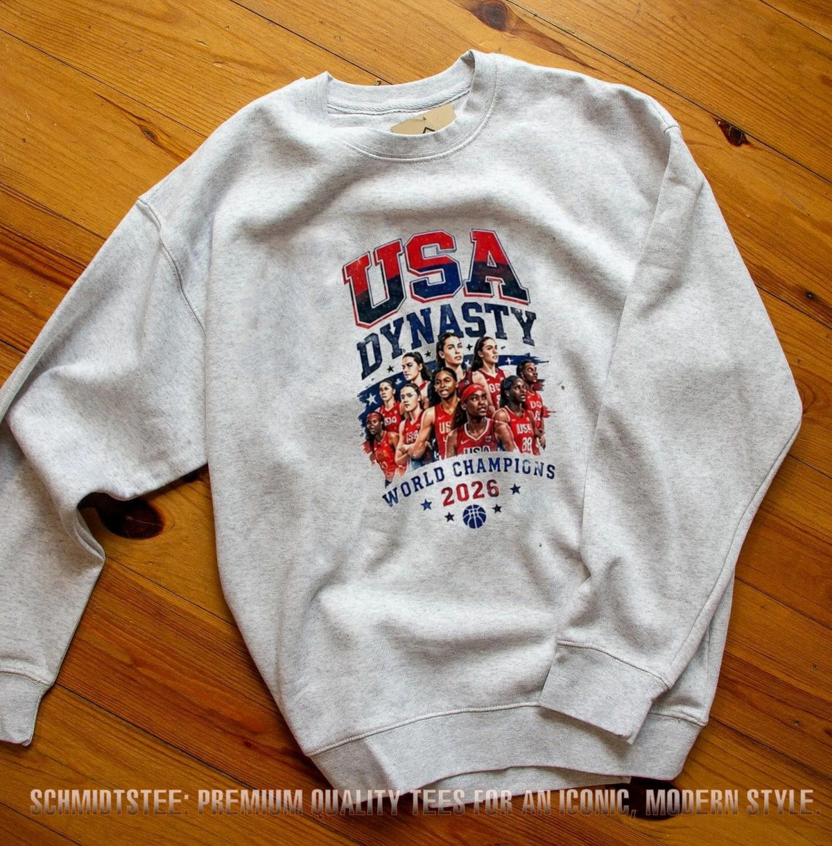 USA Women’s Basketball FIBA World Cup Champions 2026 USA Dynasty shirt