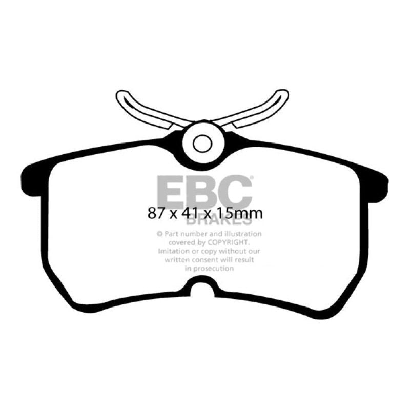 EBC – Rear Greenstuff Pad PN DP21218