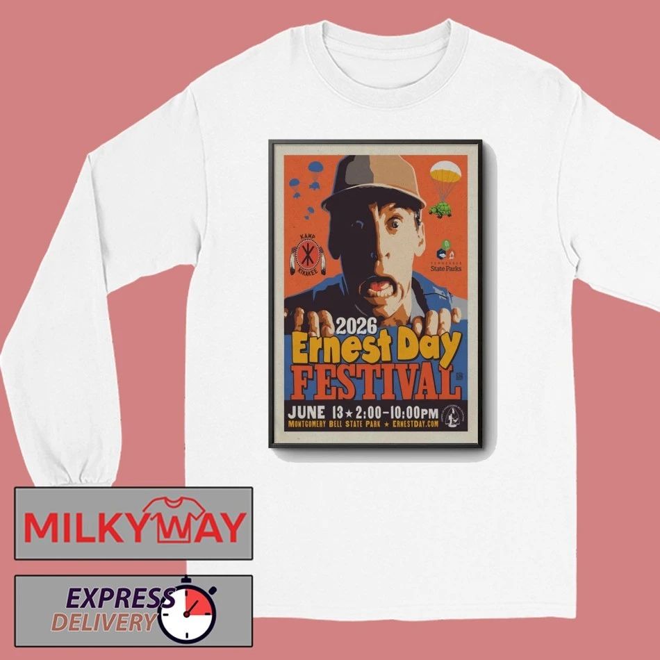 Ernest Day Festival June 13 2026 Poster shirt