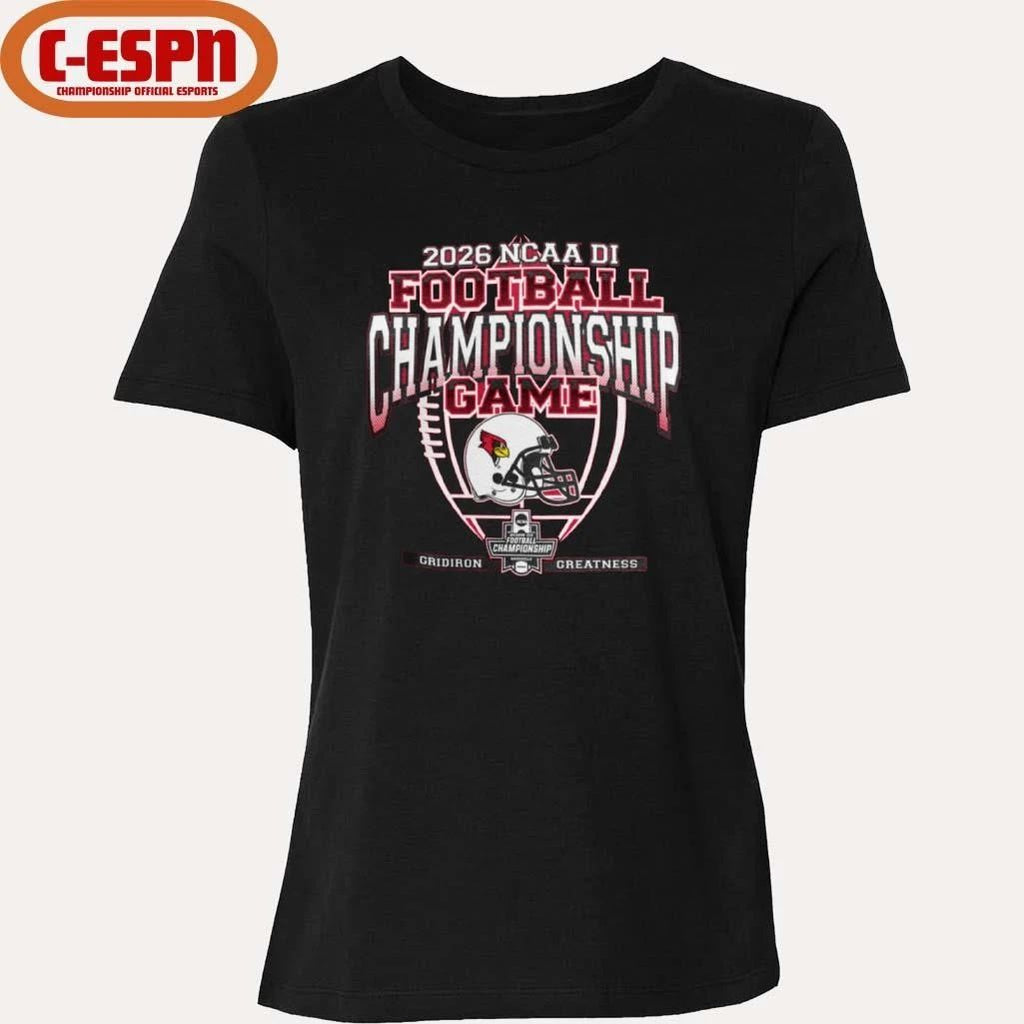 Illinois State Redbirds 2026 FCS Football Championship Game Shirt