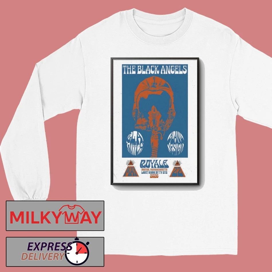 The Black Angels In Boston MA On May 22 2026 Poster shirt