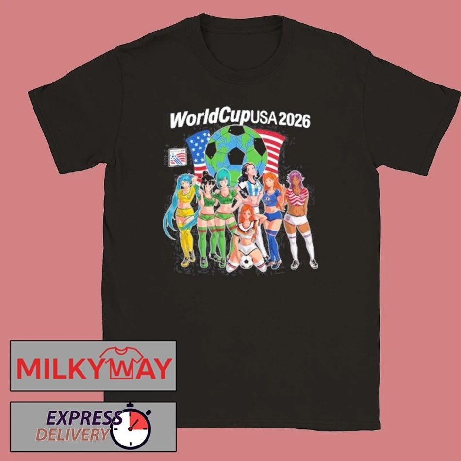 Dragon Ball x World Cup USA 2026 T Shirt