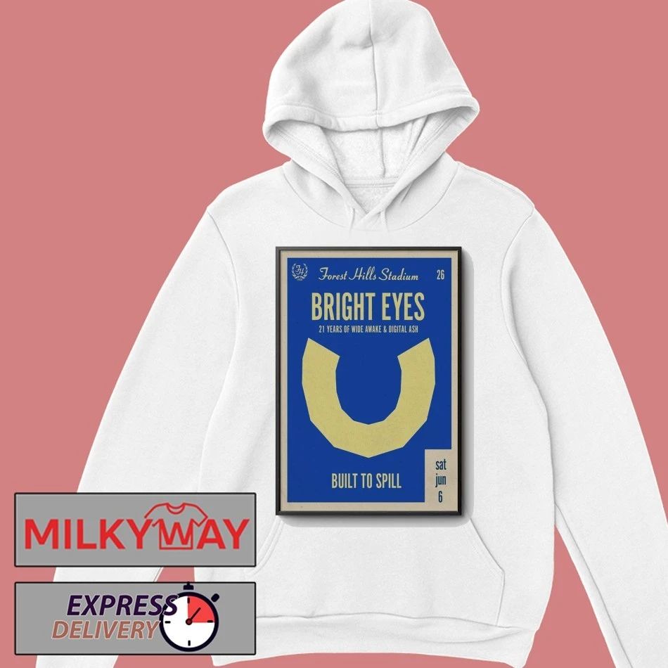 Bright Eyes June 6 2026 Anniversary Show Forest Hills Poster shirt
