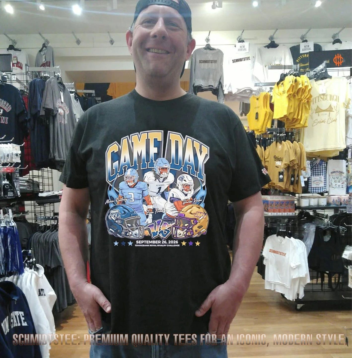 Old Dominion NCAA Football ODU vs JMU Rivalry Game Day shirt