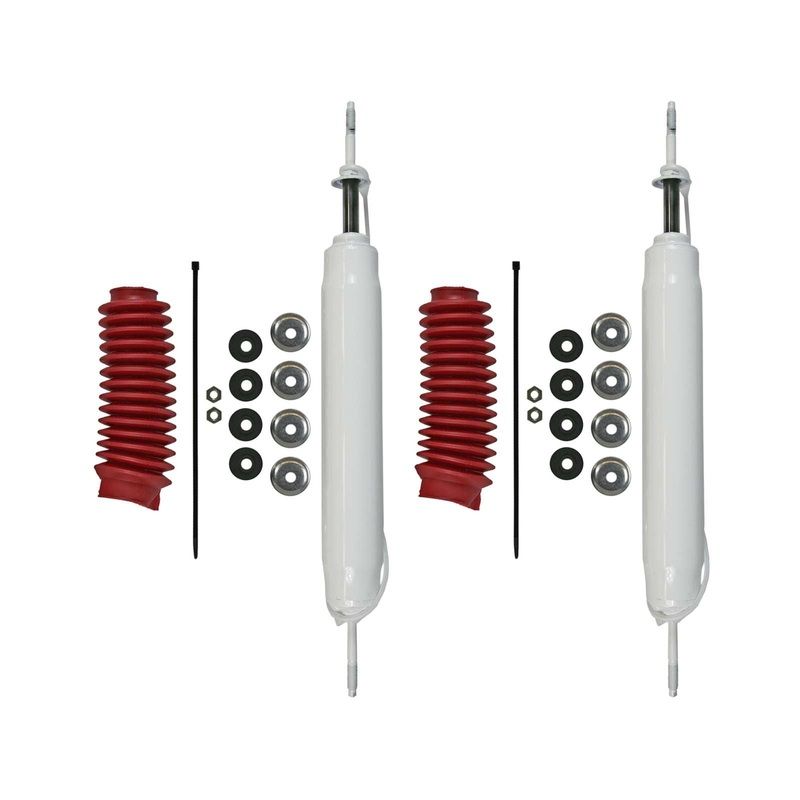 Rancho RS5000X Gas Shocks Front Pair for 1966-1977 Ford F250 4WD w/0-3″ lift