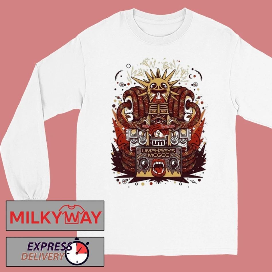 Umphrey’s McGee Summer Tour 2026 North America Schedule Dates Two Sided T-Shirt