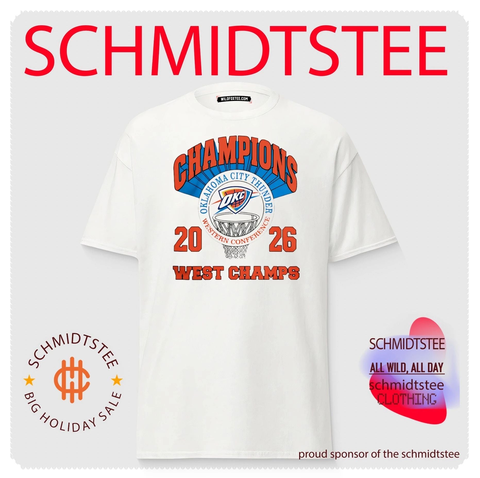 Oklahoma City Thunder West Champs 2026 shirt