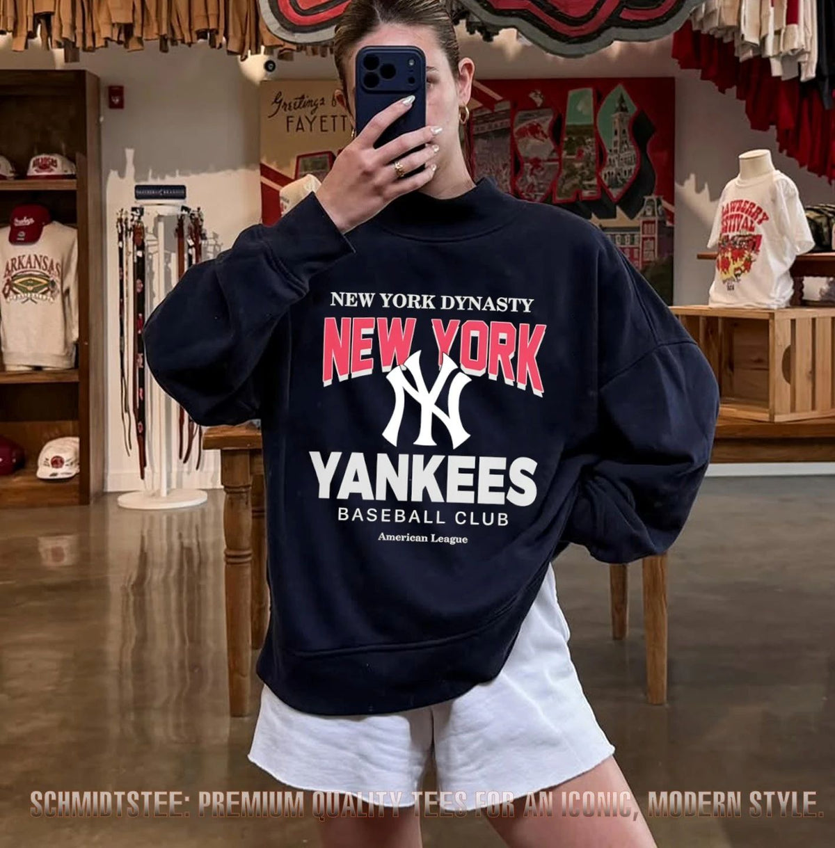 New York Yankees New York Dynasty Baseball Club shirt