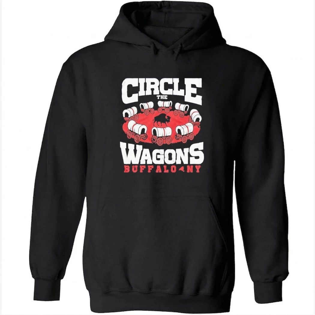 Circle The Wagons Buffalo NY Bills Football Fan Shirt