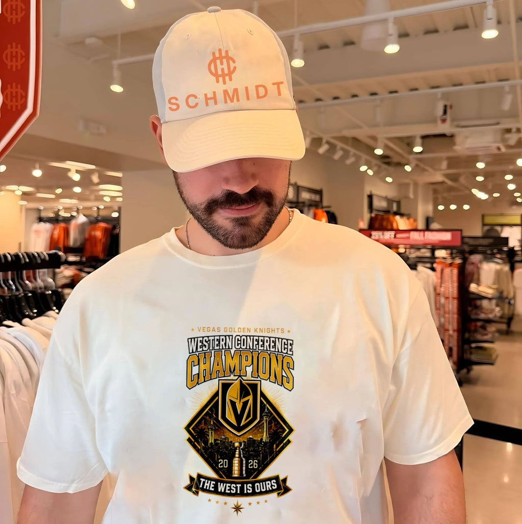 Western Conference Champions 2026 Vegas Golden Knights The West is ours skyline shirt