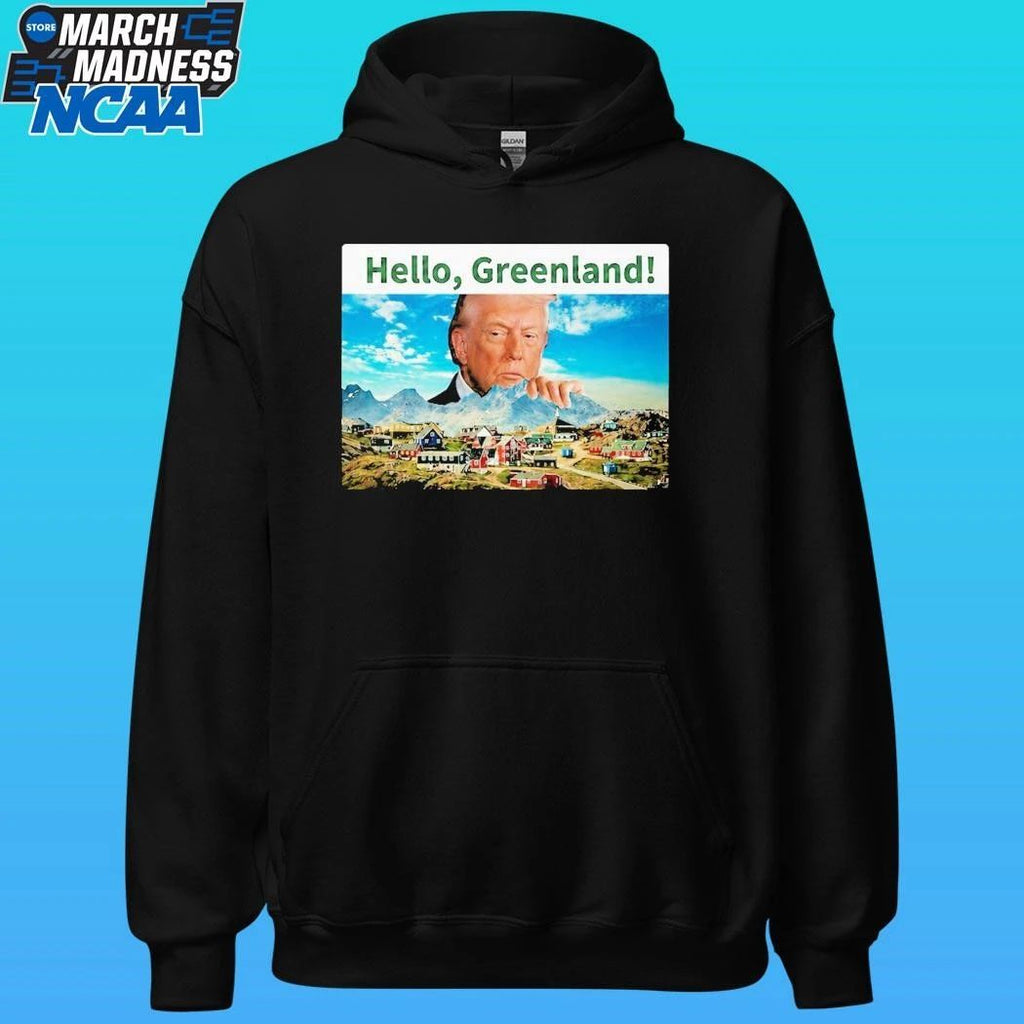 President Trump Hello Greenland Shirt