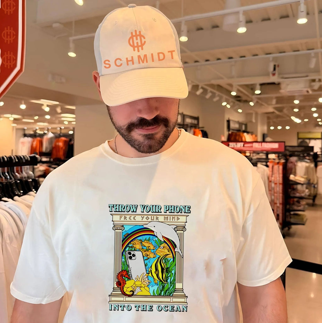 Fish throw your phone in to the ocean shirt