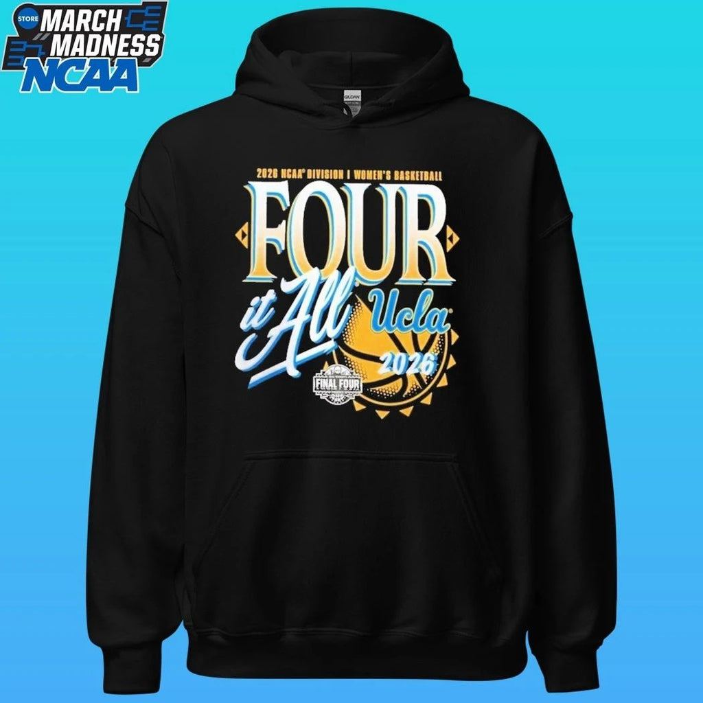 Ucla Bruins 2026 Ncaa Women’s Basketball Tournament March Madness Final Four Zone Move Shirt