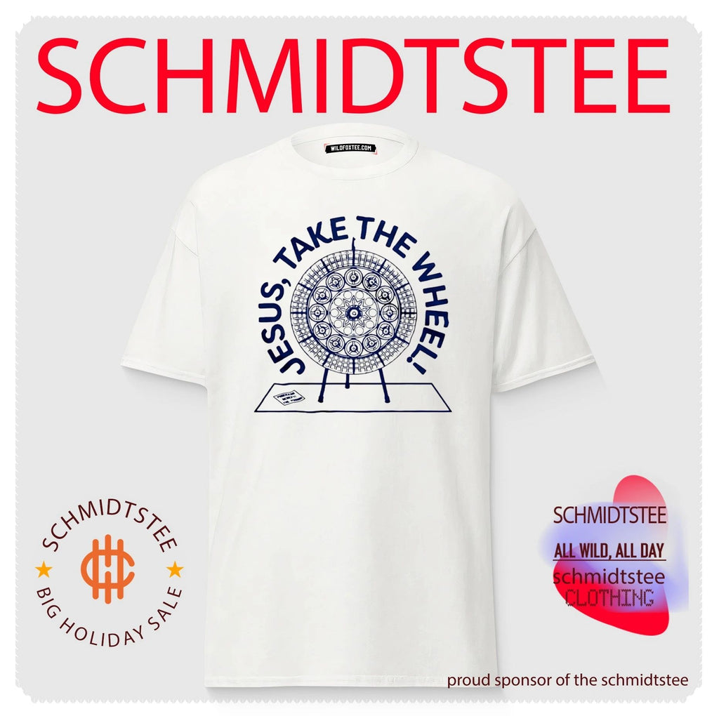 Jesus take the wheel wheel spin shirt