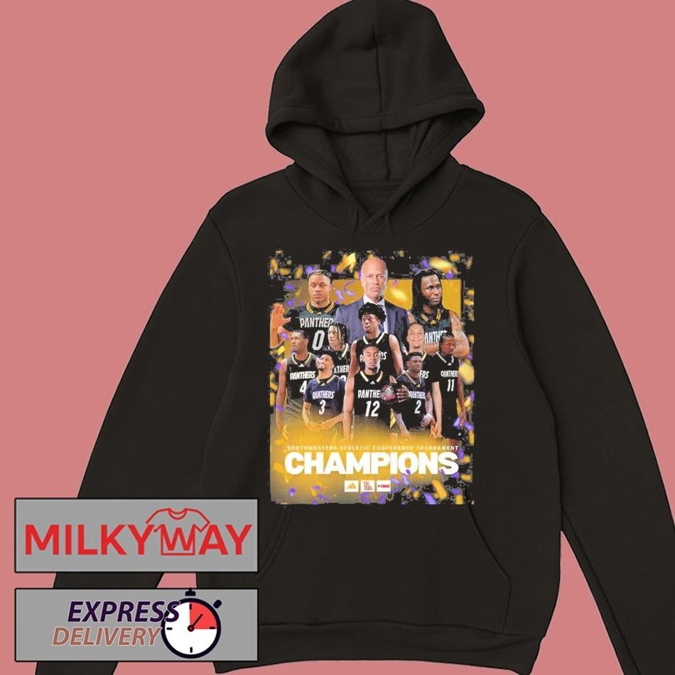 Prairie View A&M University Panthers Men’s Basketball PVAMU 2026 SWAC Champions shirt