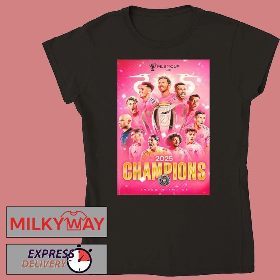 Celebrates Inter Miami Champions MLS Cup 2026 At The White House shirt
