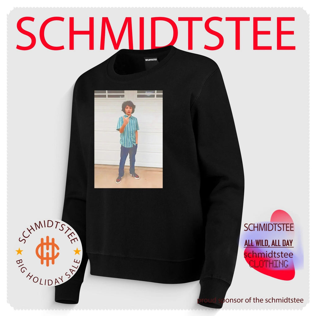 Little Finn Wolf middle finger shirt