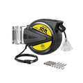 DEWENWILS Extension Cord Reel, 50FT Heavy Duty Power Cord, 14/3C SJTW, Retractable Cord Reel, 13 Amp Circuit Breaker, Ceiling/Wall Mount Retractable Extension Cord Reel-HCRA50N