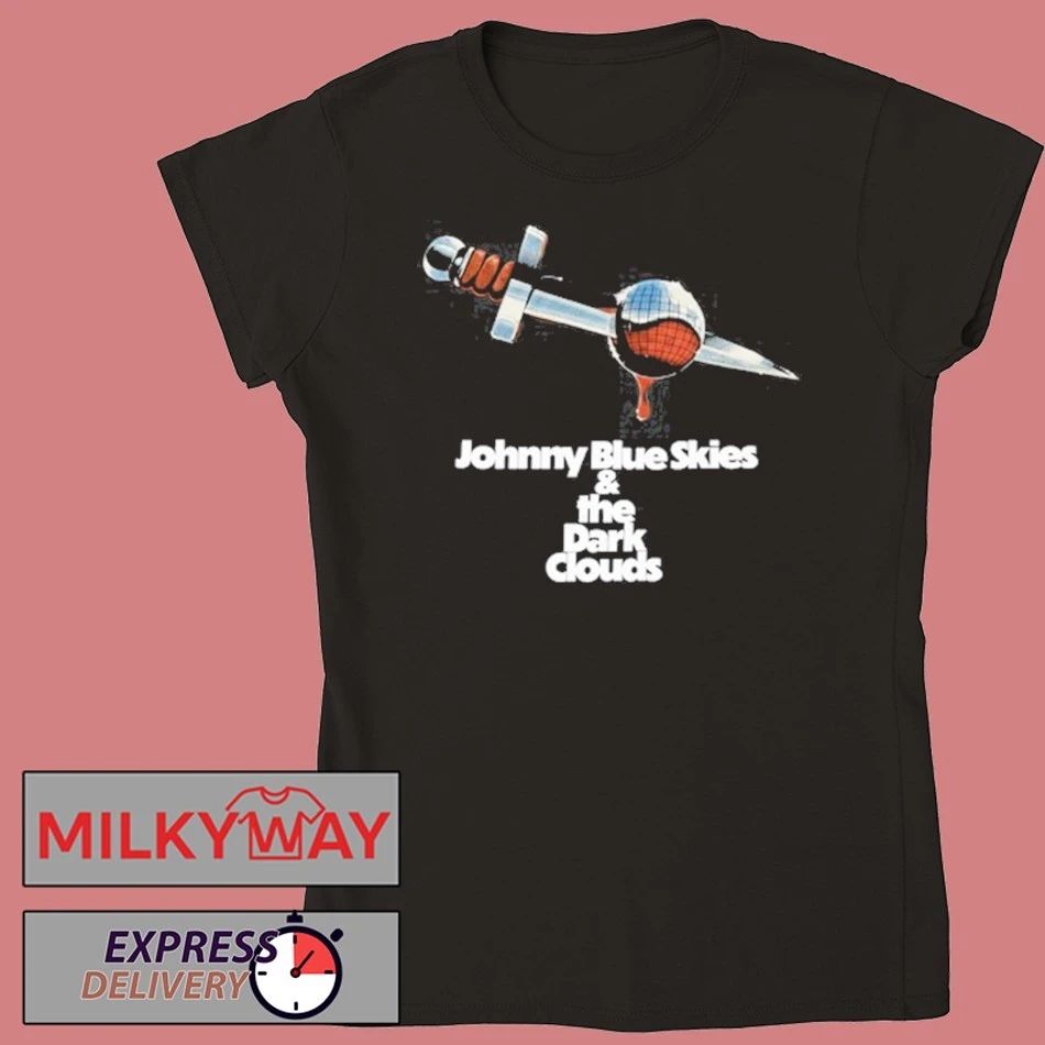 Johnny Blue Skies And The Dark Clouds Mutiny After Midnight Album Cover Art T-Shirt