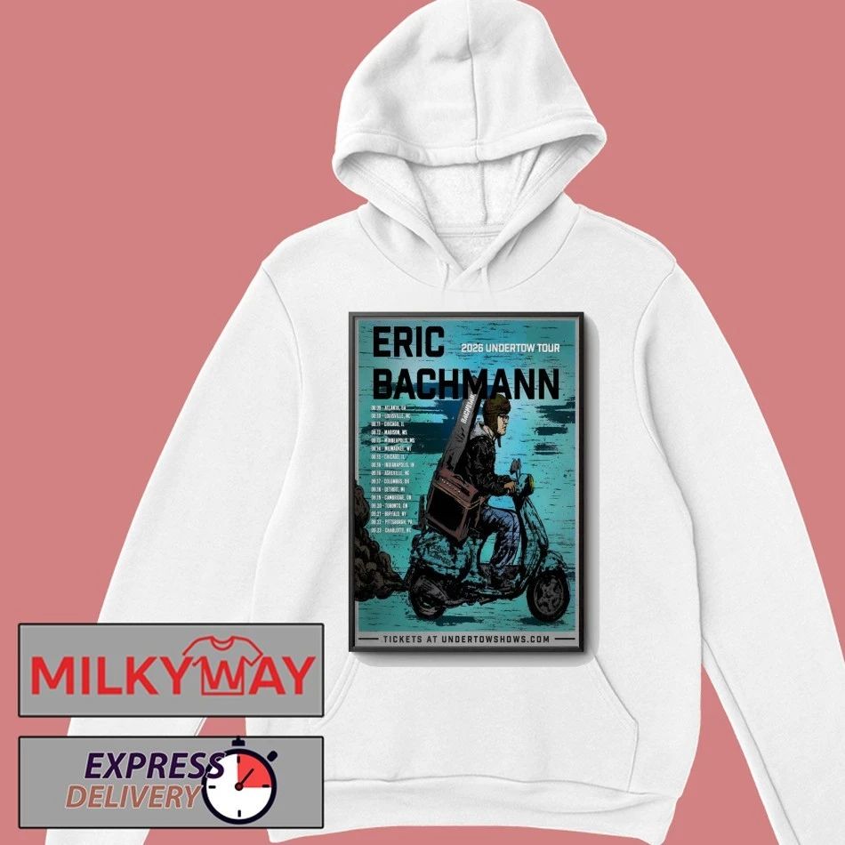 Eric Bachmann Undertow 2026 Tour Poster shirt
