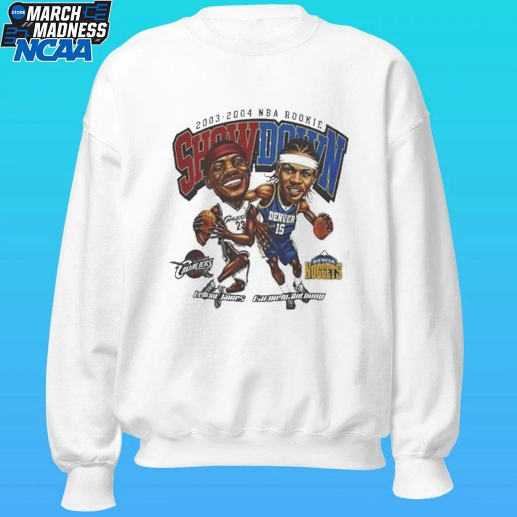 Lebron James Carmelo Anthony Rookie Showdown Shirt